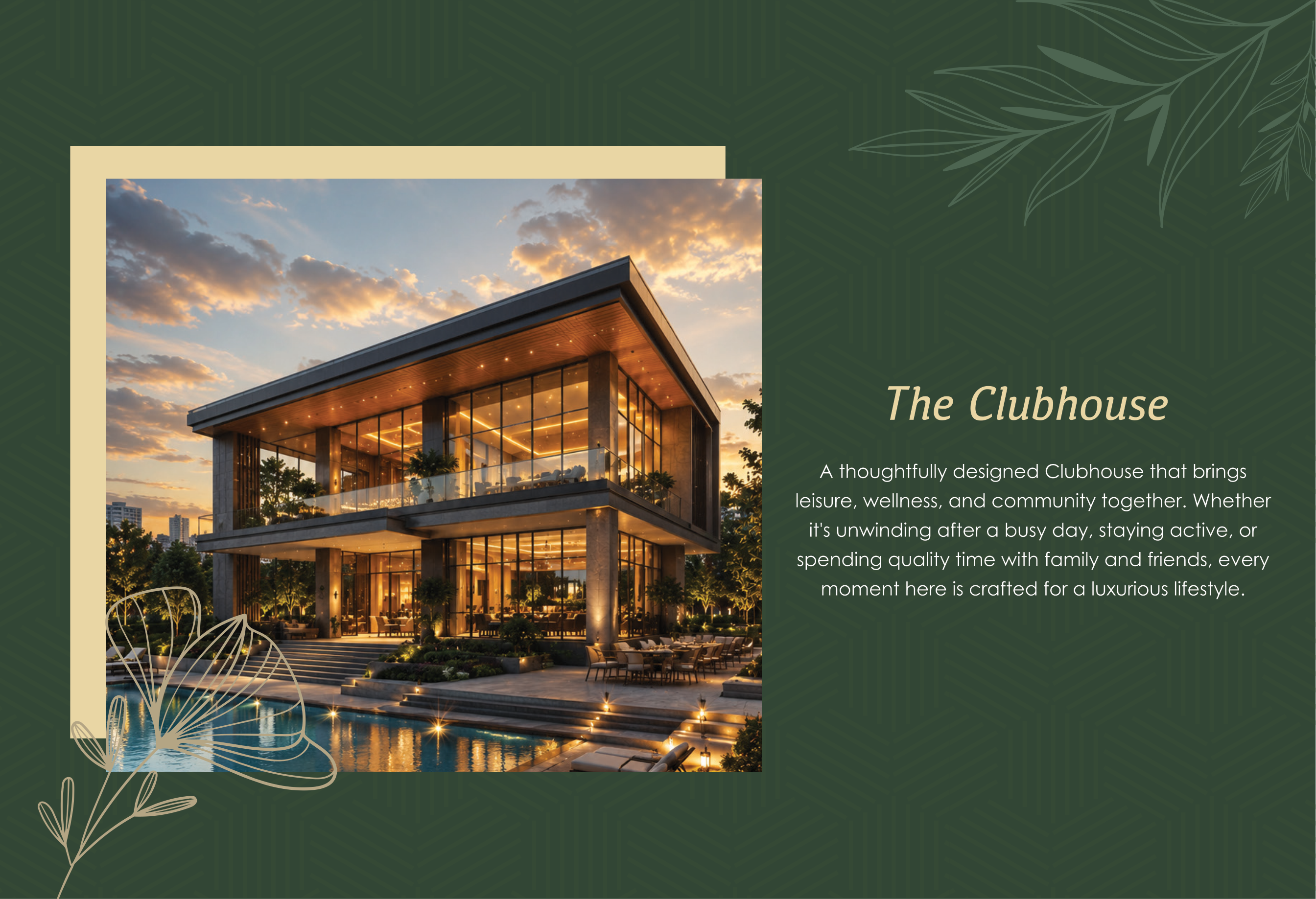 The Clubhouse — Leisure, Wellness and Community